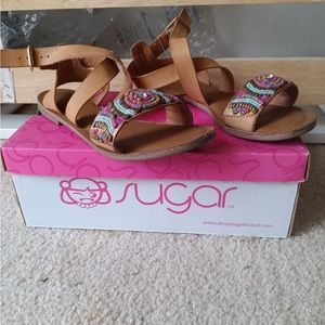 Sugar beaded sandals